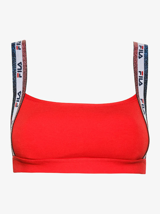 Women's Sports Bra without Padding Red