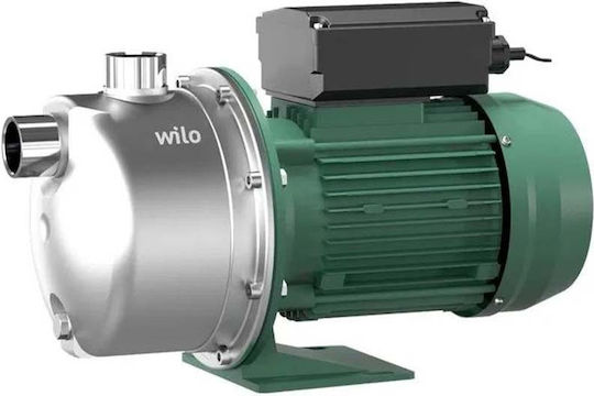 Wilo Jet WJ 204 X Electric Surface Water Pump Centrifugal with Automatic Suction 1.4hp Single-Phase