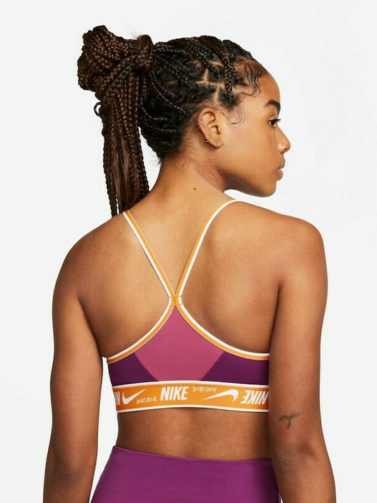 Nike Indy Women's Sports Bra without Padding Purple