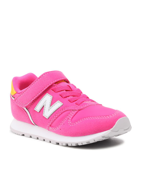 Kinder Sneakers mit Klettverschluss Fuchsie