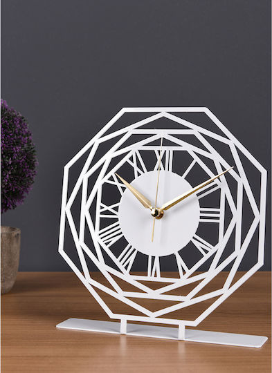 HomeMarkt Analog Metal White