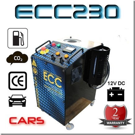 HHO Plus ECC230 Μηχανή Καθαρισμού Κινητήρα