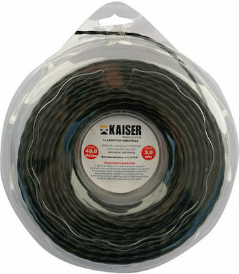 Kaiser Twist Brush Cutter Trimmer Line 3mm 43.8m VS120DLG12