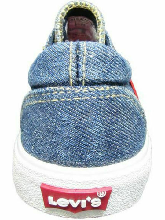 Bermuda Elastic Kids Sneakers Slip-on Blue