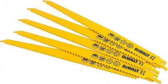 DEWALT DT2359 Λάμες για Ξύλο 152mm 5τμχ