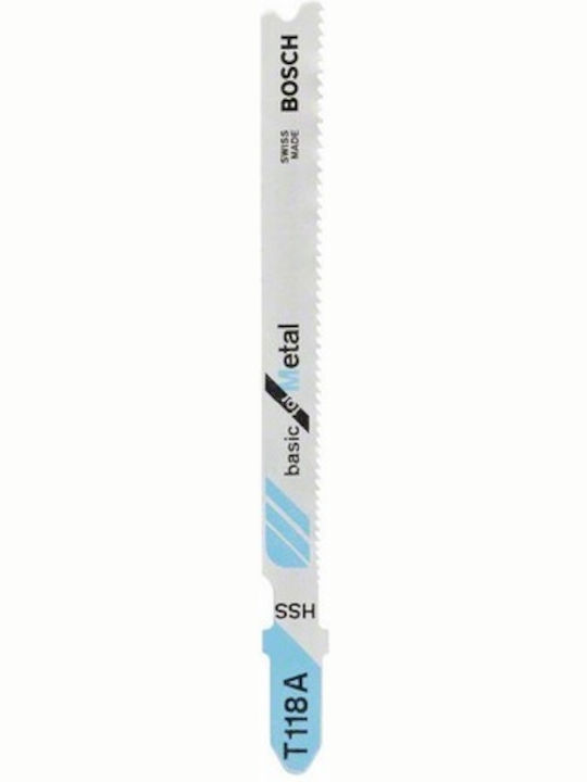 Bosch T118A Λάμα Basic for Metal για Μέταλλο 92mm