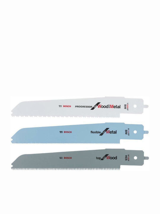 Bosch PFZ 500 E Λάμες Πολυσέγας για Μέταλλο 235mm 3τμχ