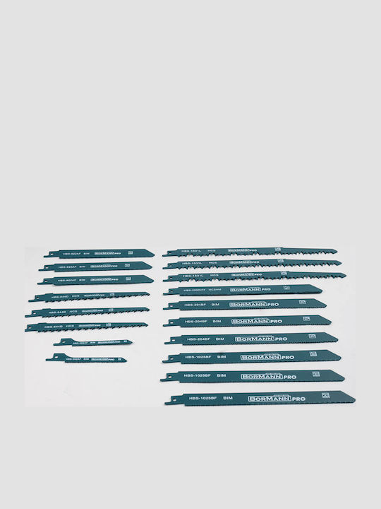 Bormann Pro BHT1640 Λάμες Σπαθοσέγας 18τμχ