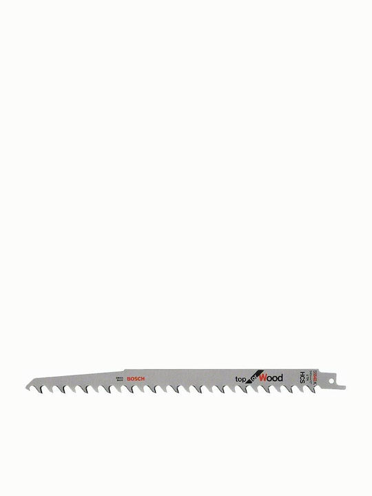 Bosch S1542K Jig Saw Blade for Wood 240mm Top for Wood spathoset Top for Wood 2pcs 2608650681