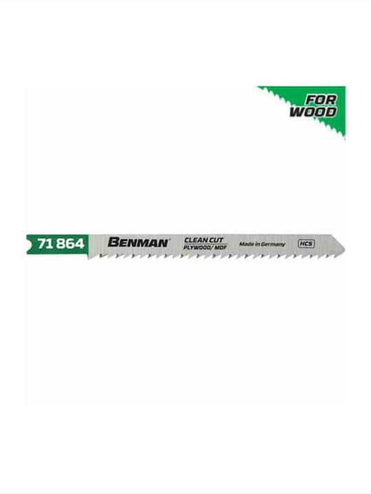 Benman 71864 Blade for Wood 100mm 5pcs