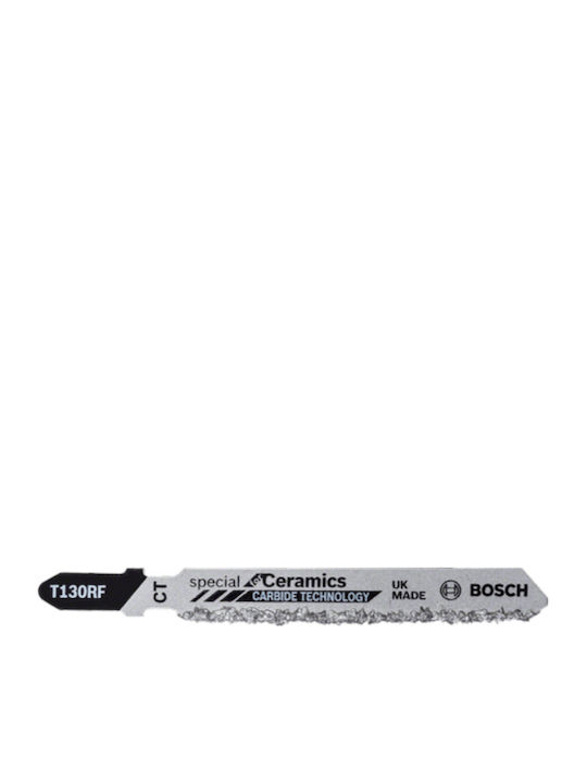 Bosch T130RF Λάμες Special for Ceramics για Γυαλί και Κεραμικά 83mm 3τμχ