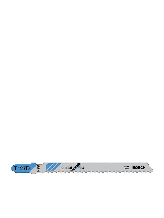 Bosch T127D Λάμες Special for Alu για Μέταλλο 75mm 5τμχ