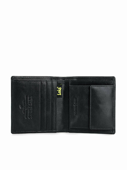 Leather Men's Wallet Classic with RFID Black