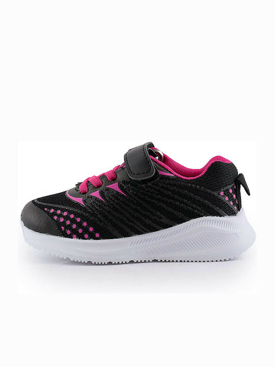 Kids Sneakers with Scratch Black