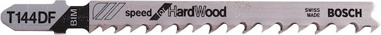 Bosch T144DF Jig Saw Blade for Wood 100mm Speed for Hard Wood 5pcs 2608634567