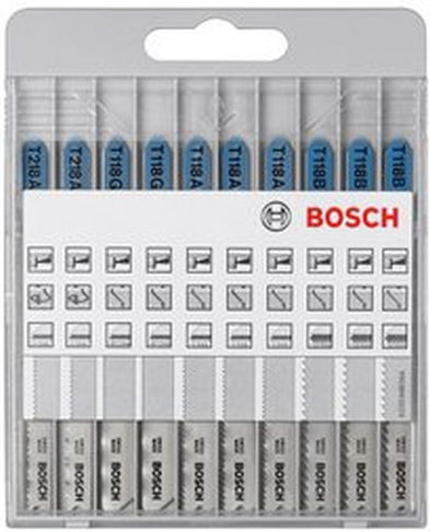 Bosch 2607010631 Blade Basic for Metal & Wood for Metal and Wood 10pcs