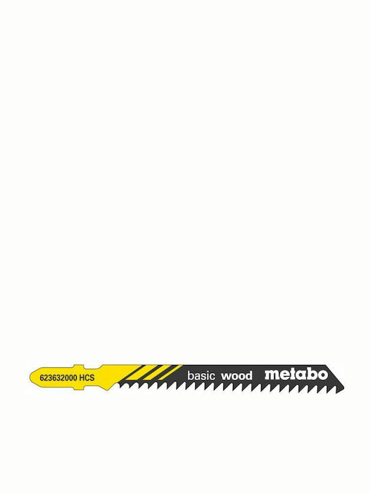 Metabo 623632000 Lamele HCS de bază pentru lemn 74mm 5buc