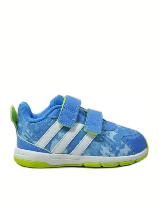 Snice 3 Παιδικά Sneakers με Σκρατς Γαλάζια