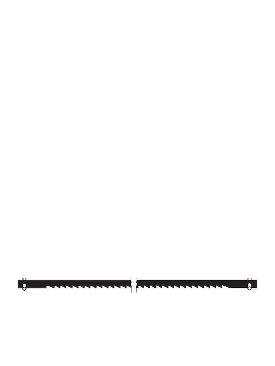 Proxxon 28741 Lamele 10 dinți 10TPI pentru lemn 127mm 12buc