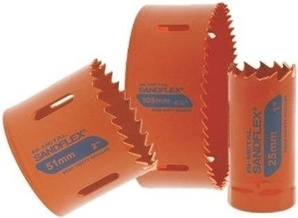 Bahco Ποτηροπρίονο Διμεταλλικό Sandflex 3830 με Διάμετρο 54mm για Ξύλο και Μέταλλο 140gr