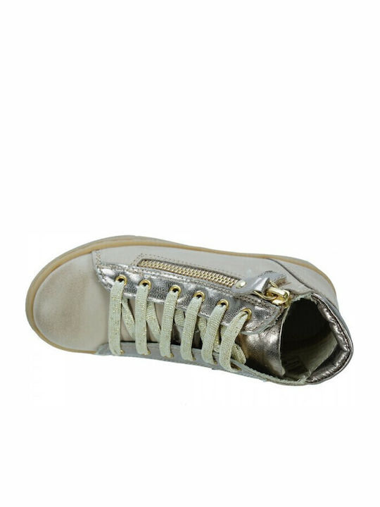 Παιδικά Sneakers High Μπεζ