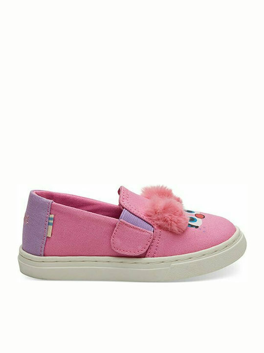 Παιδικά Sneakers με Σκρατς Ροζ