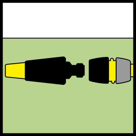 Karcher 2.645-195.0 Quick Connector Water Pipe with Female Thread 13mm Black