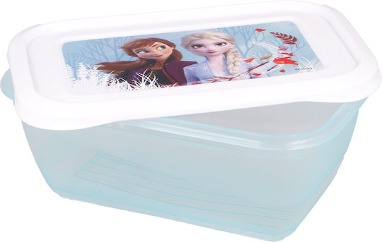 Stor Frozen 2 Plastic Kids' Lunch Set Frozen 0.54lt Blue