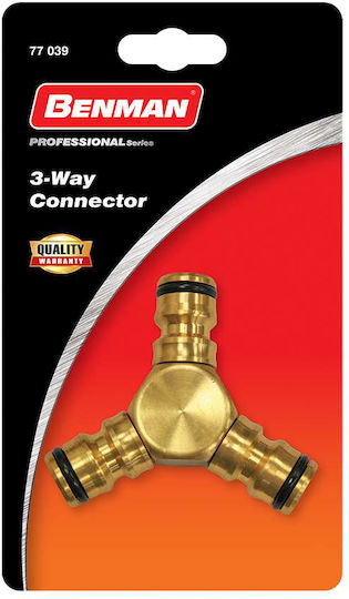 Benman 77039 Splitter mit Männlich Gewinde Bronze