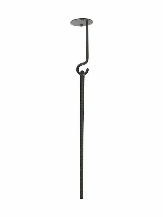 Umbra Bolo Hanging Planter Ceramic Black 15.9x15.9x62.2cm. Pendant