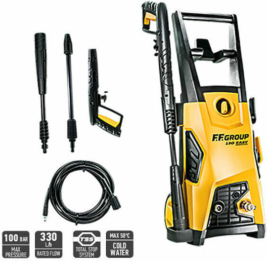 FFG HPW 100 Easy Pressure Washer Electric 1400W with Pressure 100bar