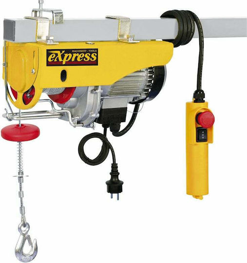 Express Electric Hoist XP 250/500 for Weight Load up to 500kg Yellow