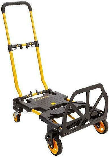 Stanley Transport Trolley Foldable for Weight Load up to 137kg Black