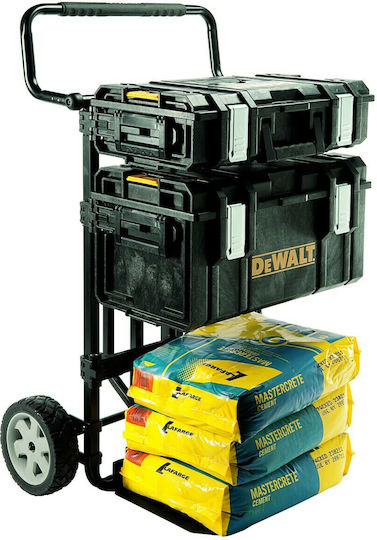 DEWALT Καρότσι Μεταφοράς Πτυσσόμενο για Φορτίο Βάρους έως 150kg σε Μαύρο Χρώμα