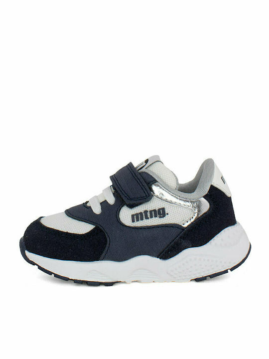 48211 Kinder Sneakers mit Klettverschluss Marineblau