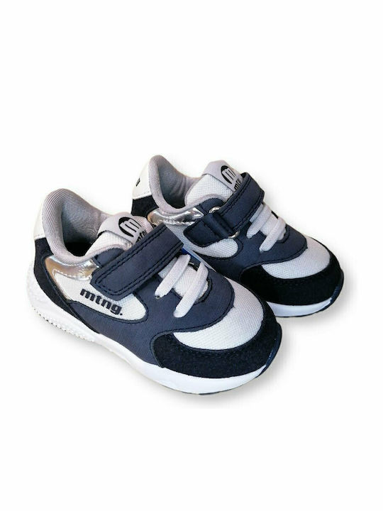 48211 Kinder Sneakers mit Klettverschluss Marineblau