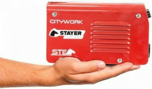 Stayer CityWork 160 Ηλεκτροκόλληση Inverter MMA με Μέγιστο Ρεύμα Συγκόλλησης 160A και Κύκλο Εργασίας 100%