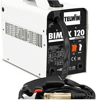 Telwin Bimax 120 Automatic Sudură MAG / MIG cu Curent Maxim de Sudare 90A și Ciclu de Lucru 10%
