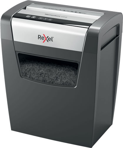 Rexel Momentum X312 Cross Cut 12-Sheet Paper Shredder