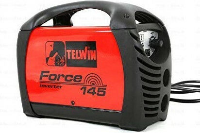 Telwin Force 145 Ηλεκτροκόλληση Inverter MMA με Μέγιστο Ρεύμα Συγκόλλησης 130A και Κύκλο Εργασίας 7%