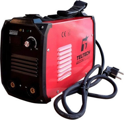 Teltech Titanium 200 Ηλεκτροκόλληση Inverter MMA με Μέγιστο Ρεύμα Συγκόλλησης 200A και Κύκλο Εργασίας 35%
