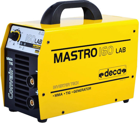 Deca Mastro 160 Lab Welding Machine Inverter TIG / MMA with Maximum Welding Current 160A and Duty Cycle 30%