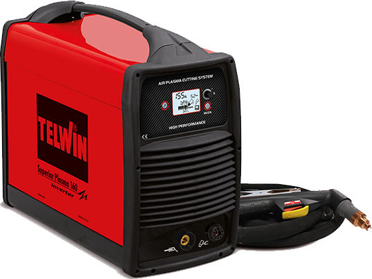 Telwin Superior Plasma 160 Ηλεκτροκόλληση Inverter MMA με Μέγιστο Ρεύμα Συγκόλλησης 40A και Κύκλο Εργασίας 30%