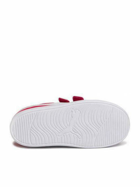 Courtflex Mesh Παιδικά Sneakers με Σκρατς Φούξια