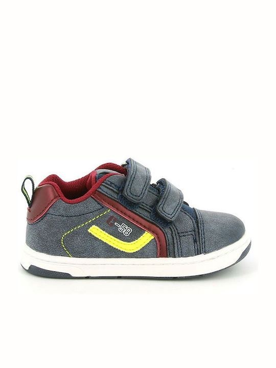 Guiseppe Παιδικά Sneakers με Σκρατς Μπλε