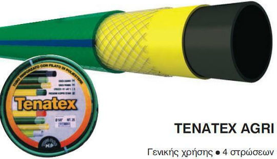 Tenatex Hose Watering Agri Brd 1/2" 15m