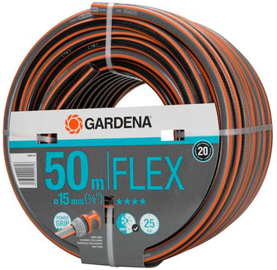 Gardena Comfort Flex Гумен Маркуч За Поливане Подредба 5/8" 50м