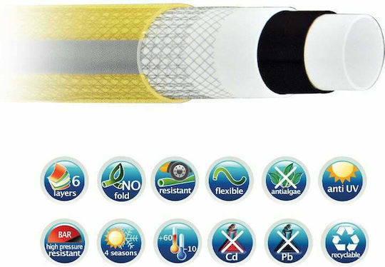 Spring Λάστιχо Поливане ATS 3/4" 25м