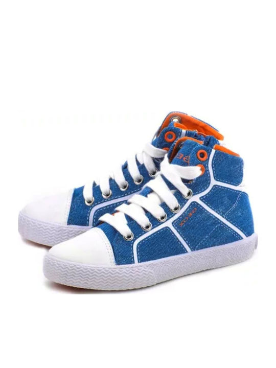 SNEAKER Kids Sneakers High Anatomic Light Blue