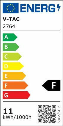 V-TAC VT-2211 LED-Lampe 11W 120mm für Fassung E27 und Form A60 Naturweiß 1055lm